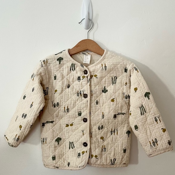 H&M Other - H&M Gardening-Print Quilted Jacket - 3T